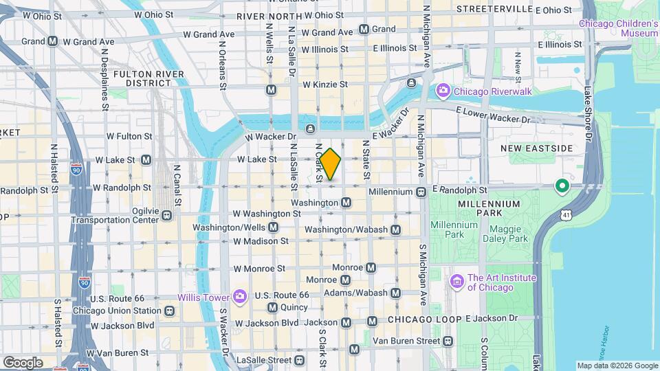 59 W Randolph St Mapa y Detalles de la Ubicación