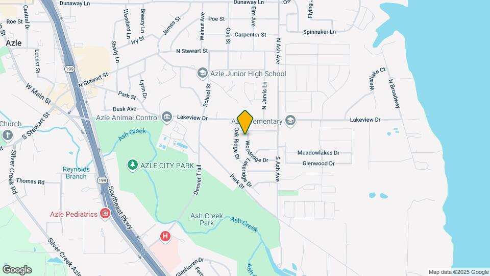 1012 Woodridge Dr Map and Location Details