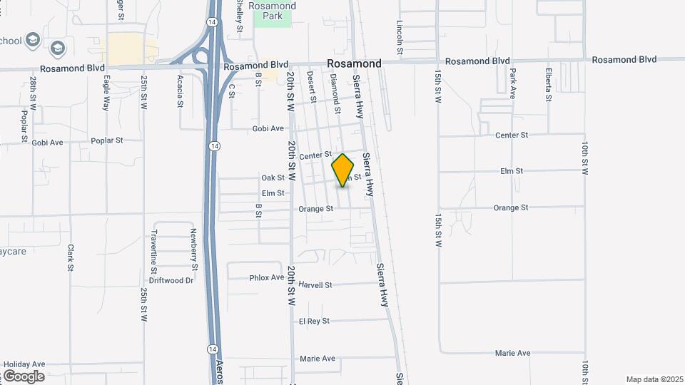 2541 Diamond St Map and Location Details