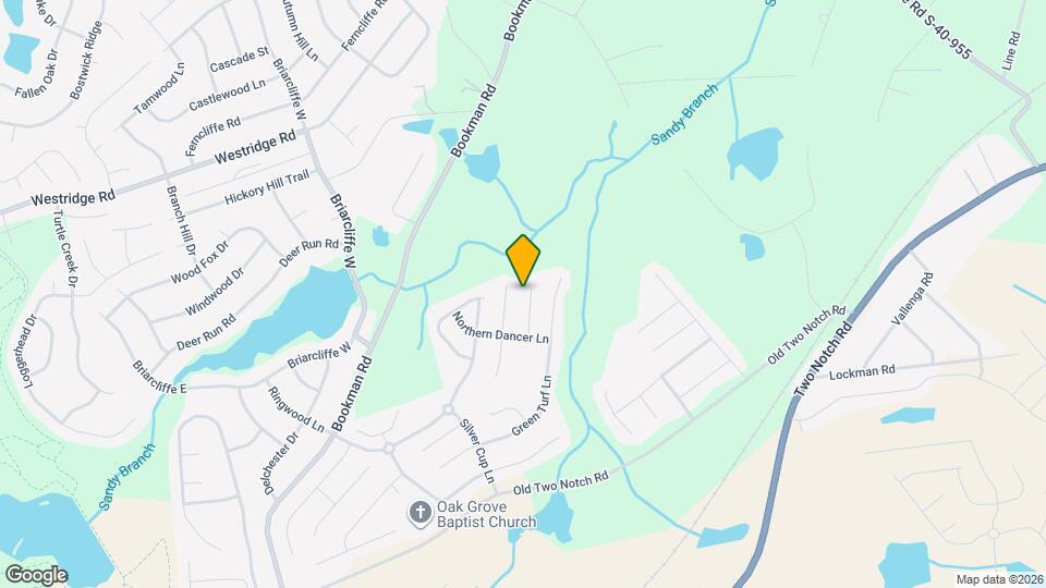 827 Derby Downs Ct Map and Location Details