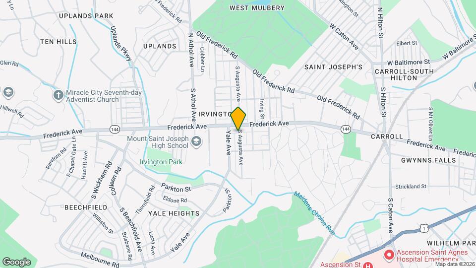 304 S Augusta Ave Map and Location Details