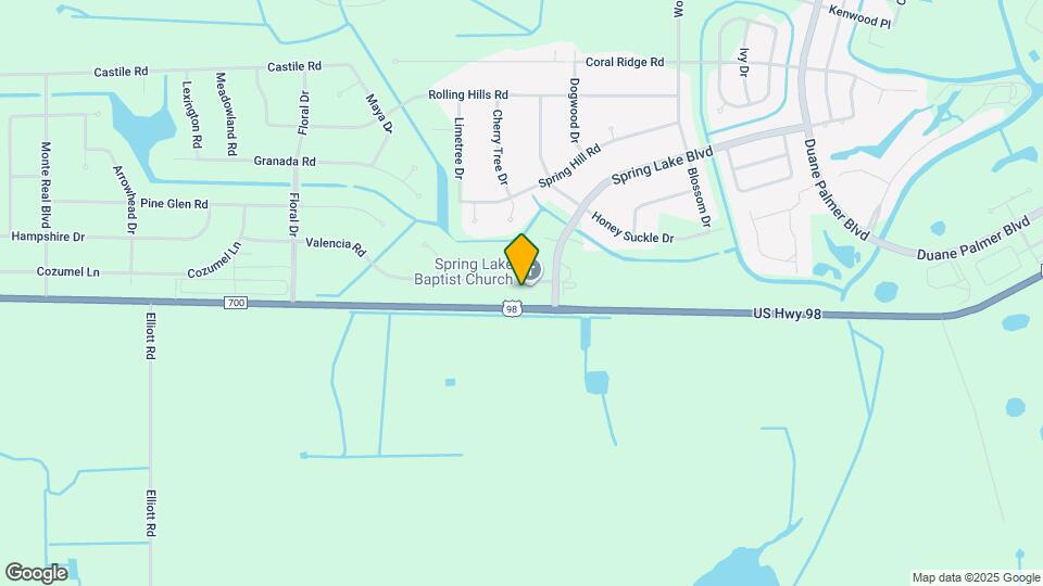 7420 Valencia Rd Map and Location Details