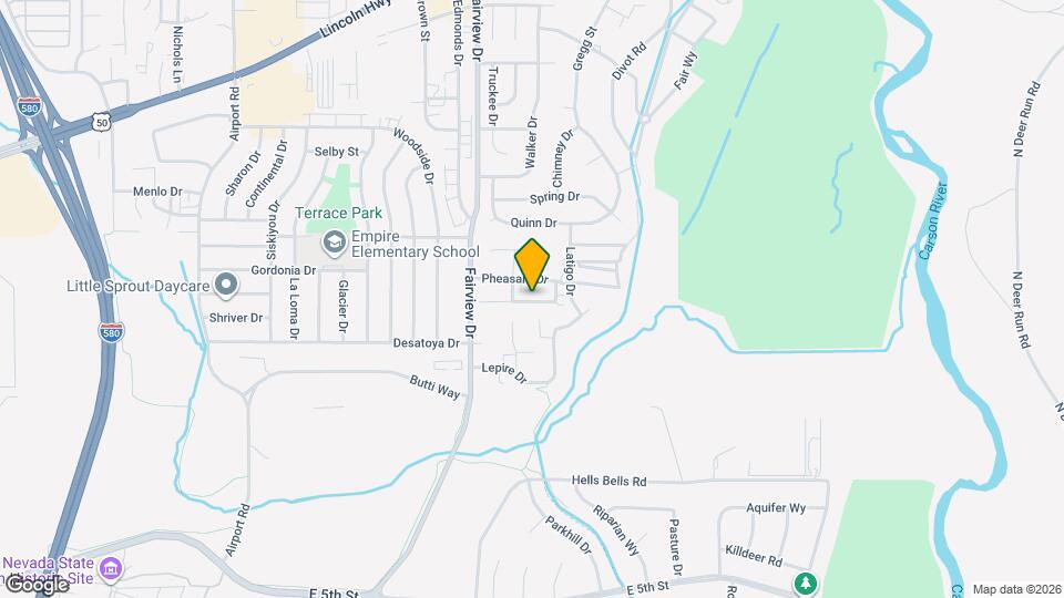 4036 Village Dr Map and Location Details