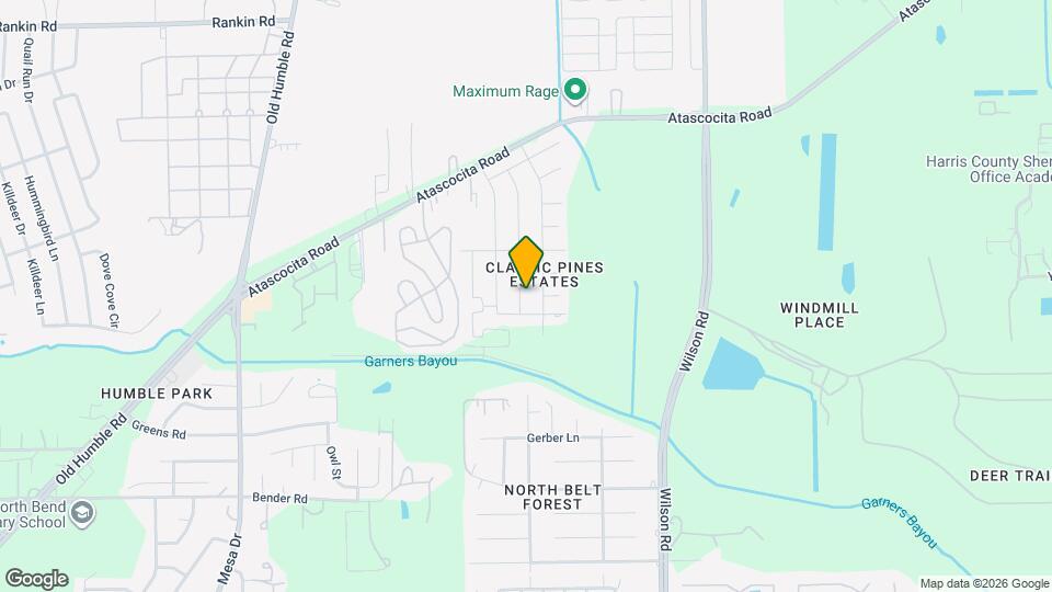 3707 Atascocita Vale Dr Map and Location Details