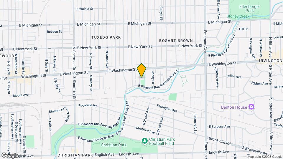 45 S Linwood Ave Map and Location Details