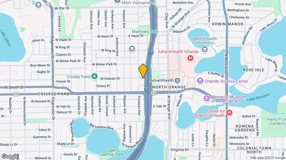 112 E Orlando St Map and Location Details