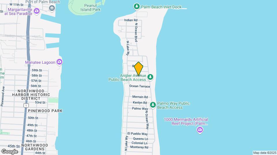 134 Seagate Rd Map and Location Details