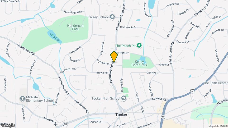 4908 Chamblee Tucker Rd Map and Location Details