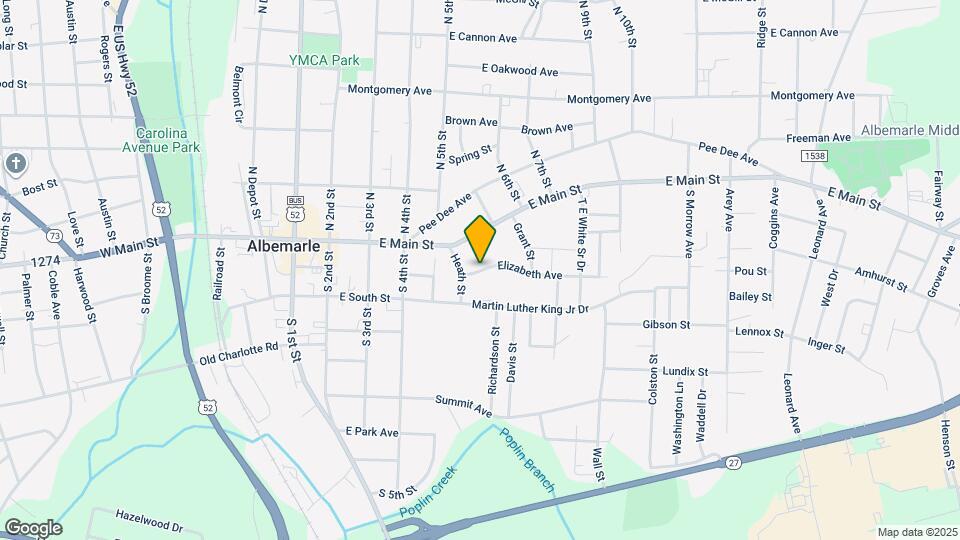 541 Elizabeth Ave Map and Location Details