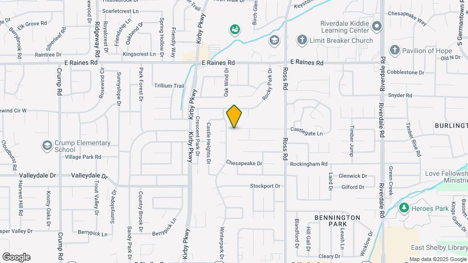 6571 Elkgate Map and Location Details