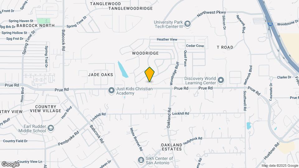 11378 Woodridge Forest Map and Location Details