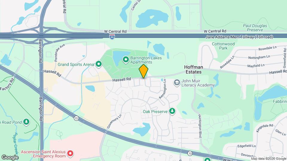 1996 Georgetown Ln Map and Location Details