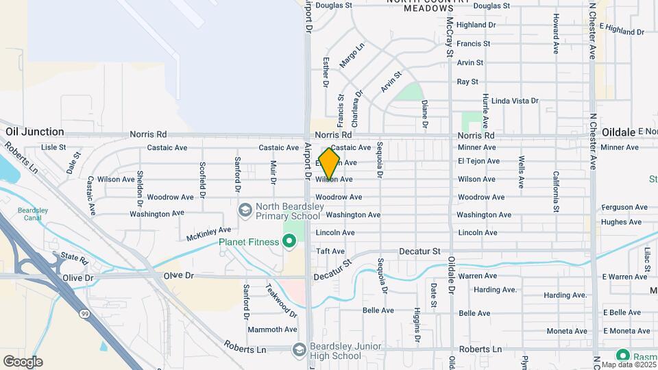 811 Wilson Ave Map and Location Details