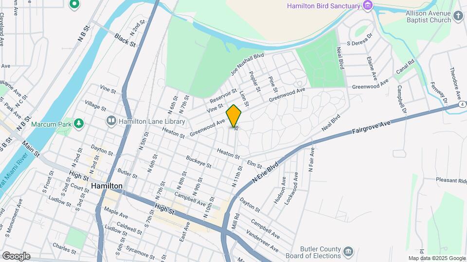 463 Miami St Map and Location Details