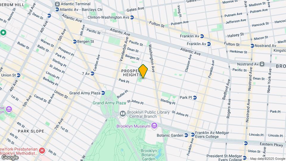 338 Prospect Pl Mapa y Detalles de la Ubicación