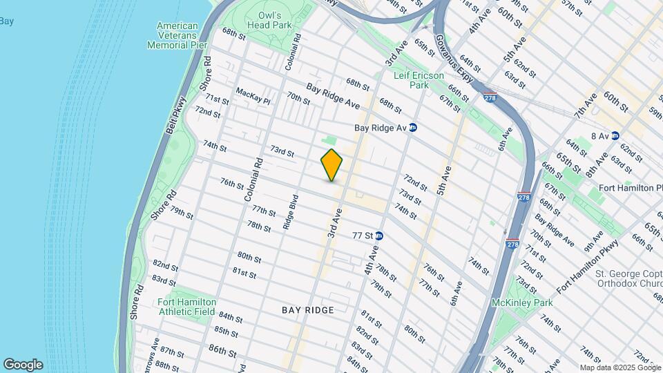 252 74th St Mapa y Detalles de la Ubicación