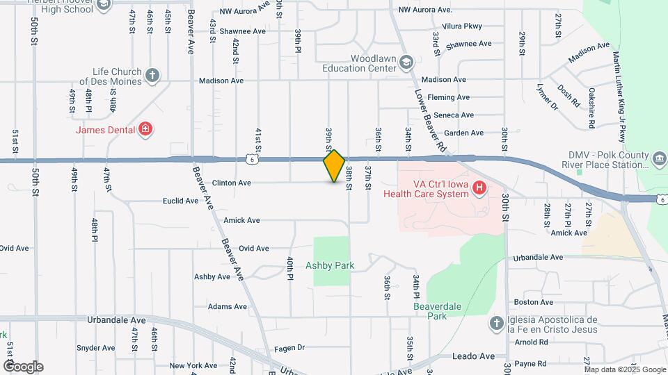 3816 Clinton Ave Map and Location Details