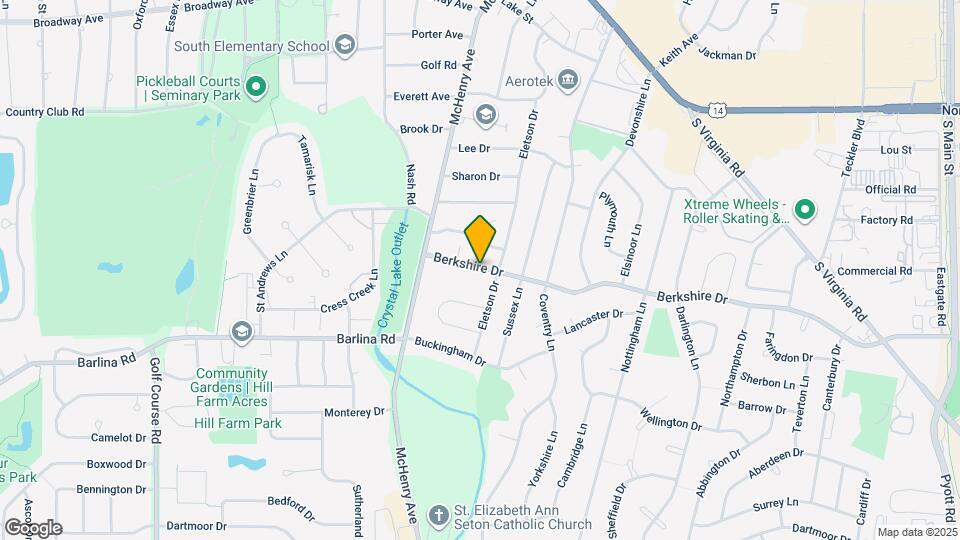 423 Berkshire Dr Map and Location Details
