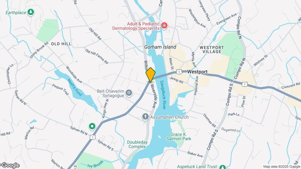 18 Riverside Ave Map and Location Details