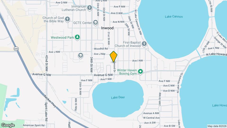 729 Crestwood Dr Map and Location Details