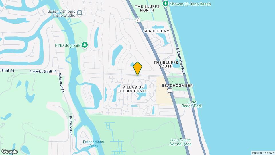 1405 Ocean Dunes Cir Mapa y Detalles de la Ubicación