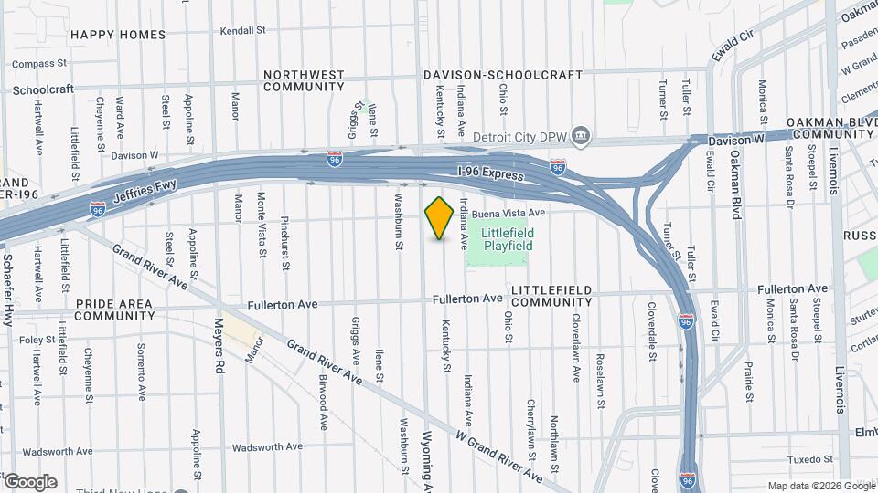12725 Kentucky St Map and Location Details