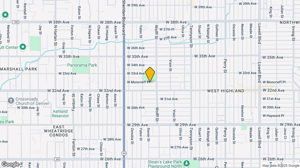 4824 W Moncrieff Pl Map and Location Details