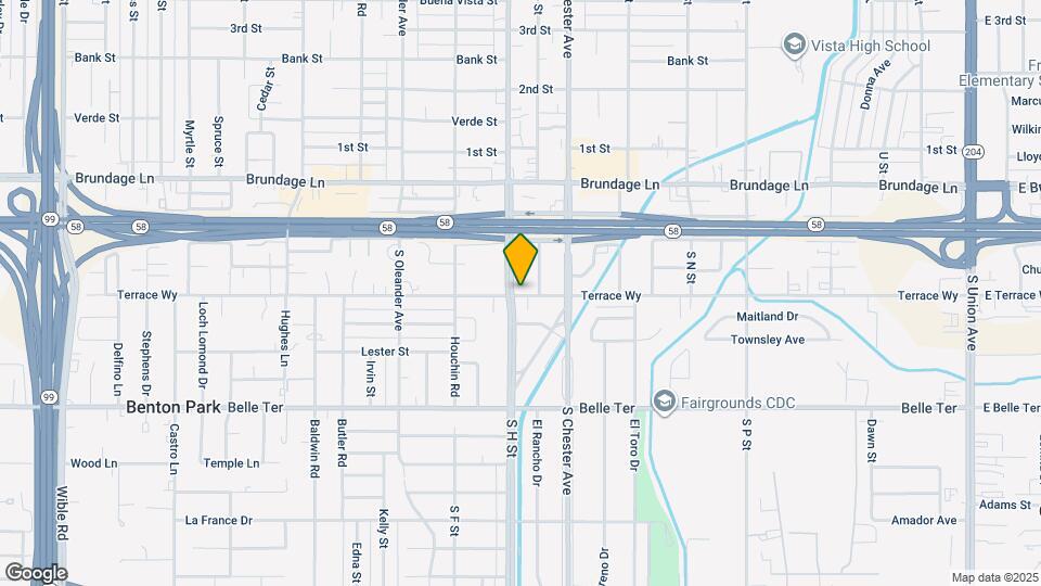 1620 Terrace Wy Map and Location Details