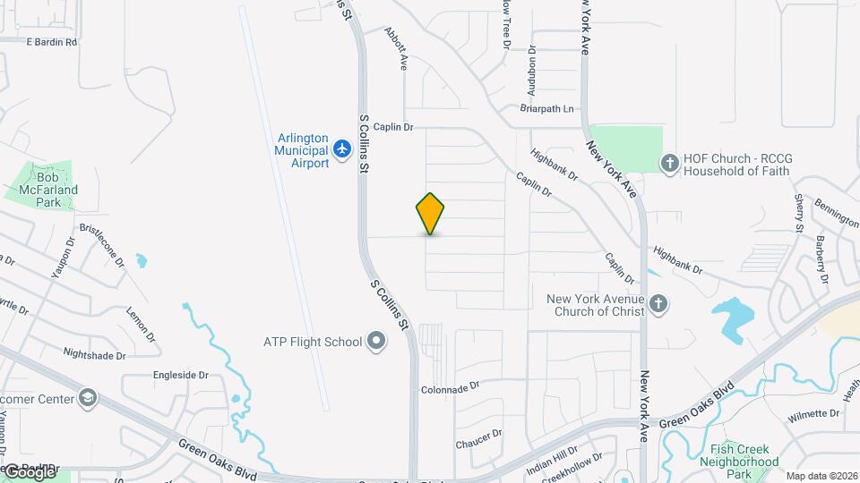 1400 Endicott Dr Map and Location Details