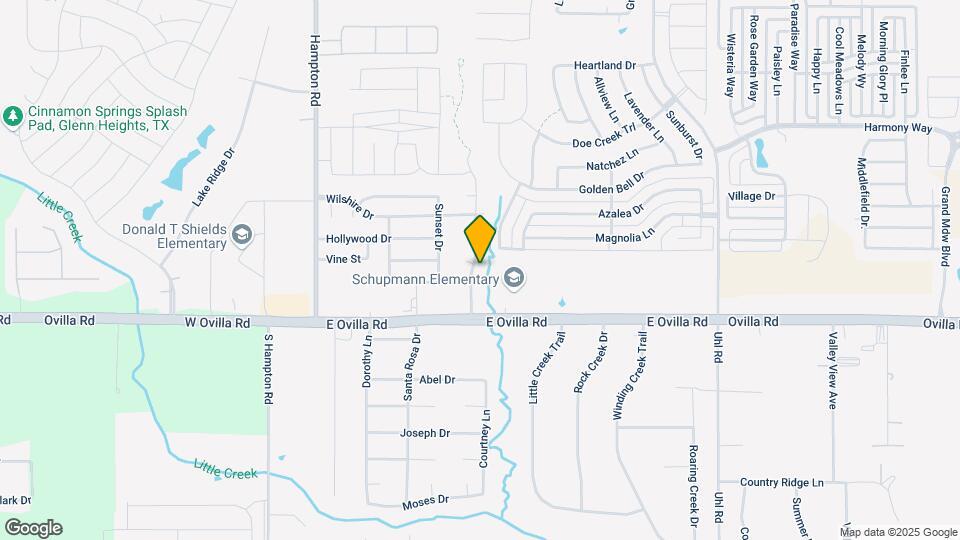 2756 Sunset Strip Dr Map and Location Details