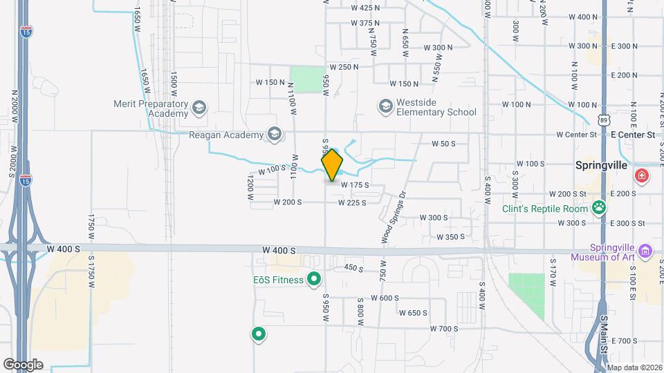 939 W 175 S Map and Location Details