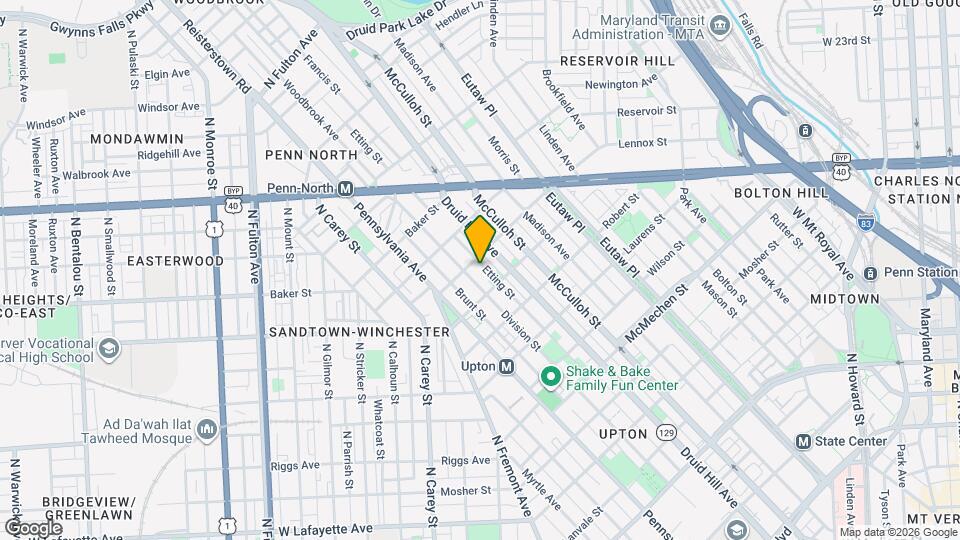 2032 Etting St Map and Location Details