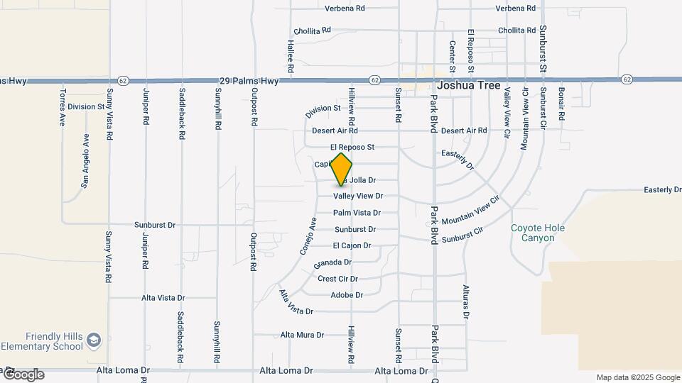 61538 Valley View Dr Map and Location Details