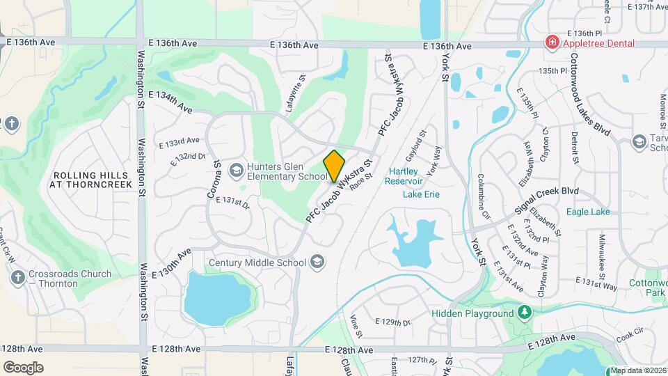 13336 Franklin St Map and Location Details