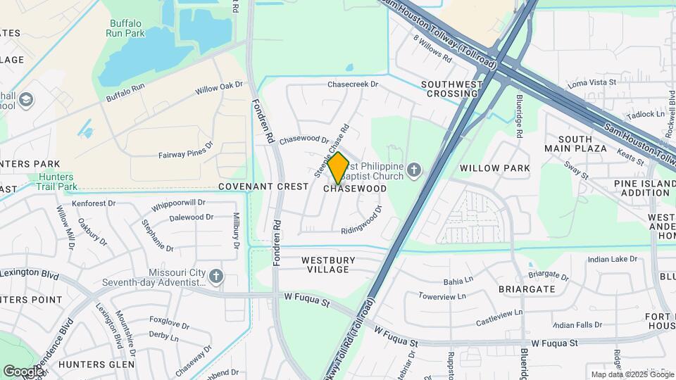 15118 Chaseridge Dr Map and Location Details