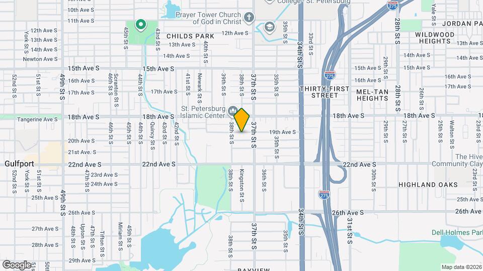 3740 19th Ave S Map and Location Details