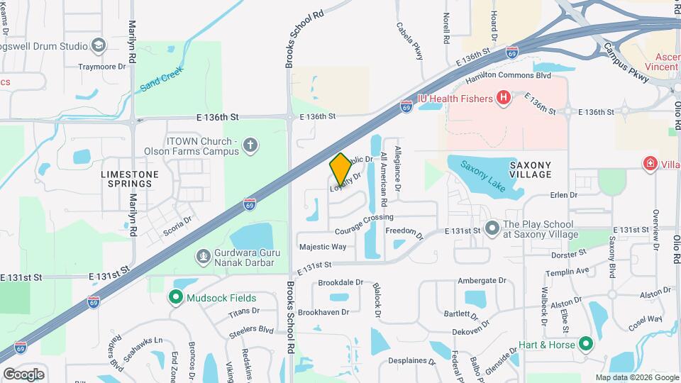 12653 Loyalty Dr Map and Location Details