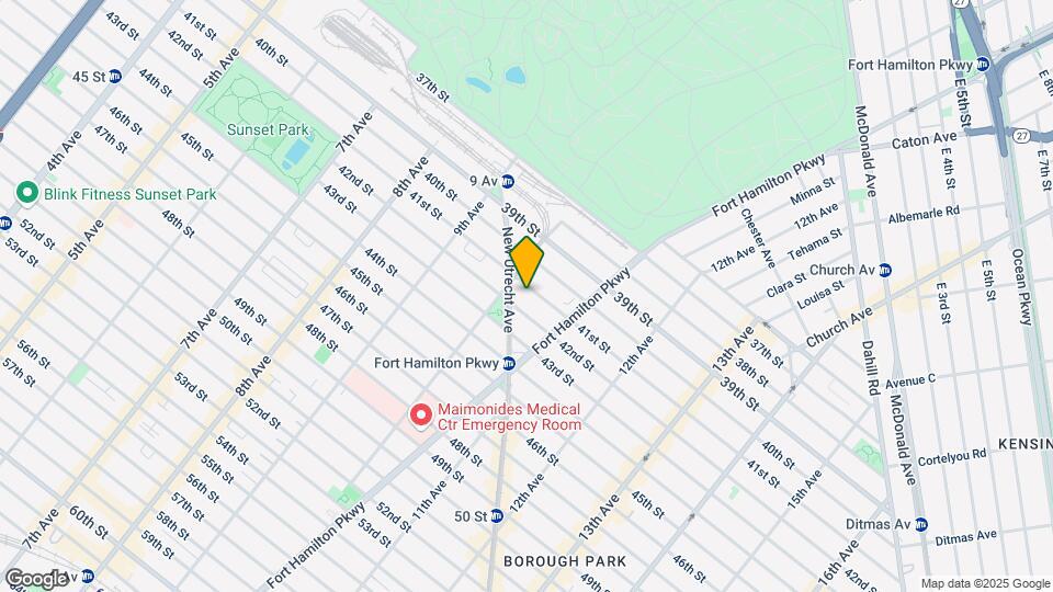 1024 41st St Map and Location Details