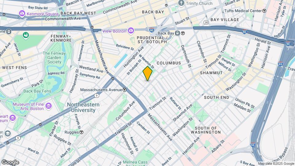 519 Columbus Ave, Unit 1 Mapa y Detalles de la Ubicación