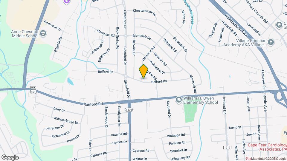 4526 Belford Rd Map and Location Details