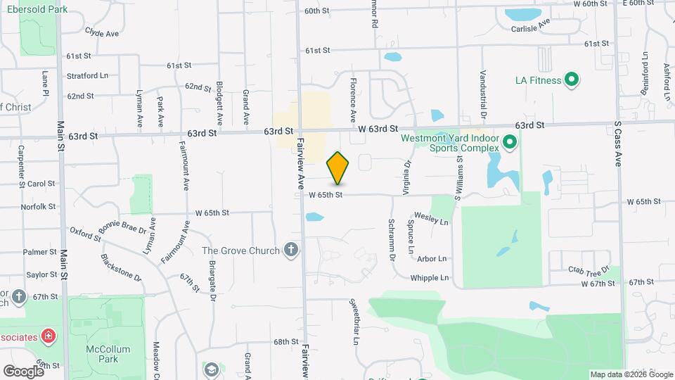 708 W 65th St Map and Location Details