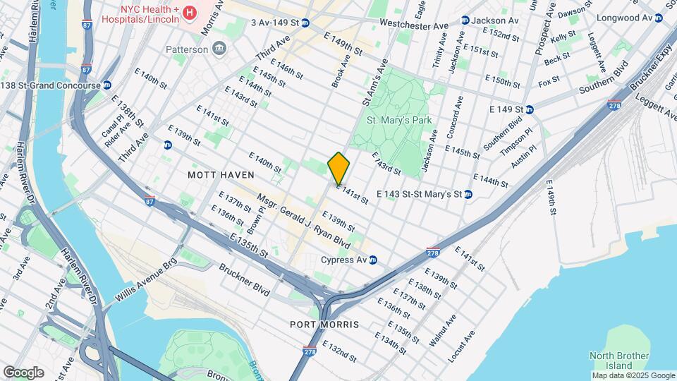 578 E 141st St Map and Location Details