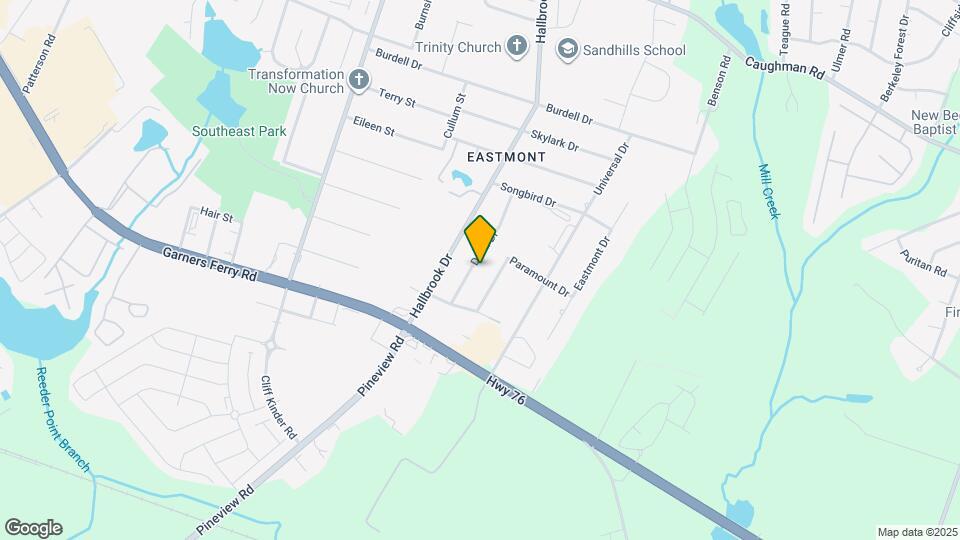 912 Delta Dr Map and Location Details