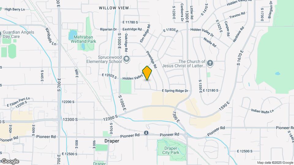 12134 Mill Ridge Rd Map and Location Details
