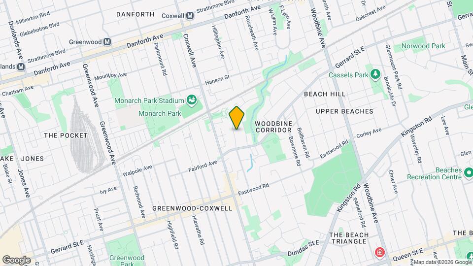 225 Gainsborough Rd, Unit C Map and Location Details