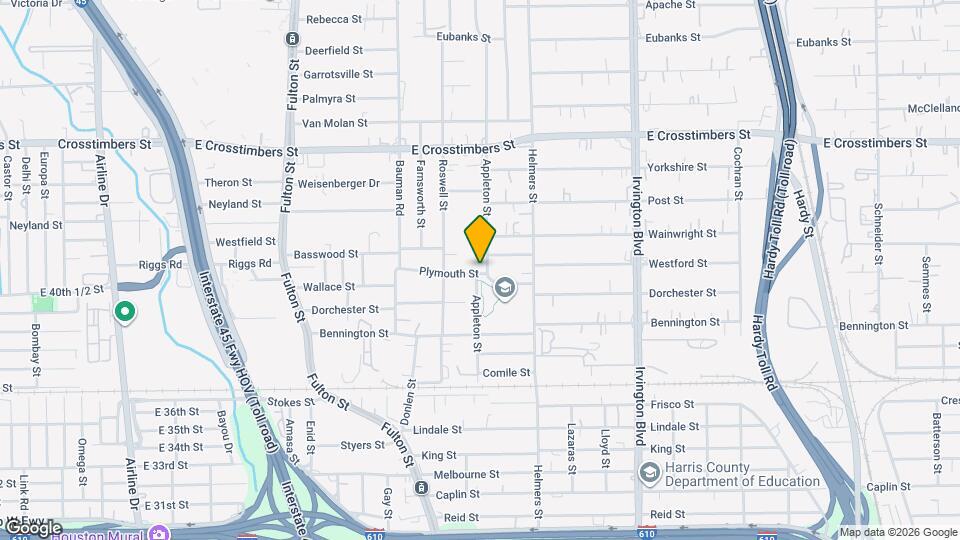 425 Plymouth St Map and Location Details