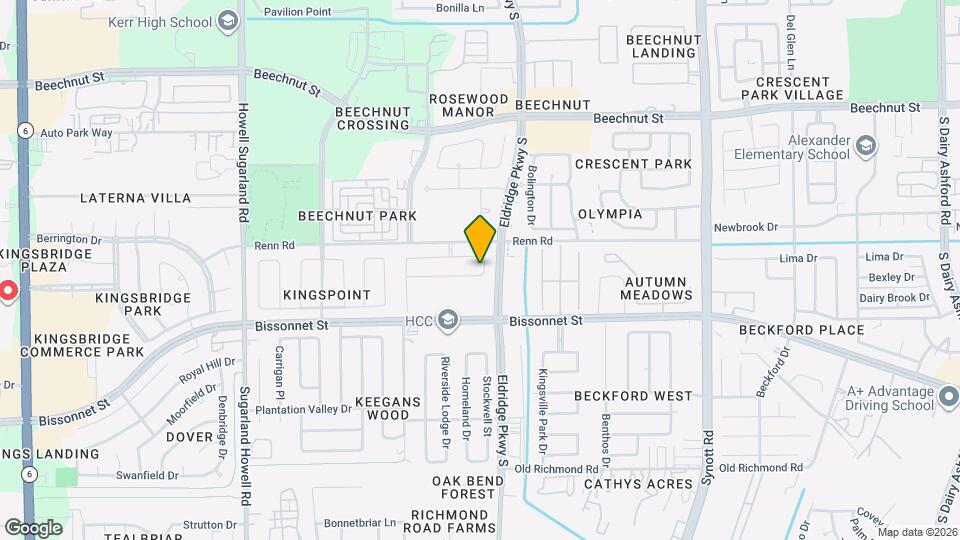 13710 Evansdale Ln Map and Location Details