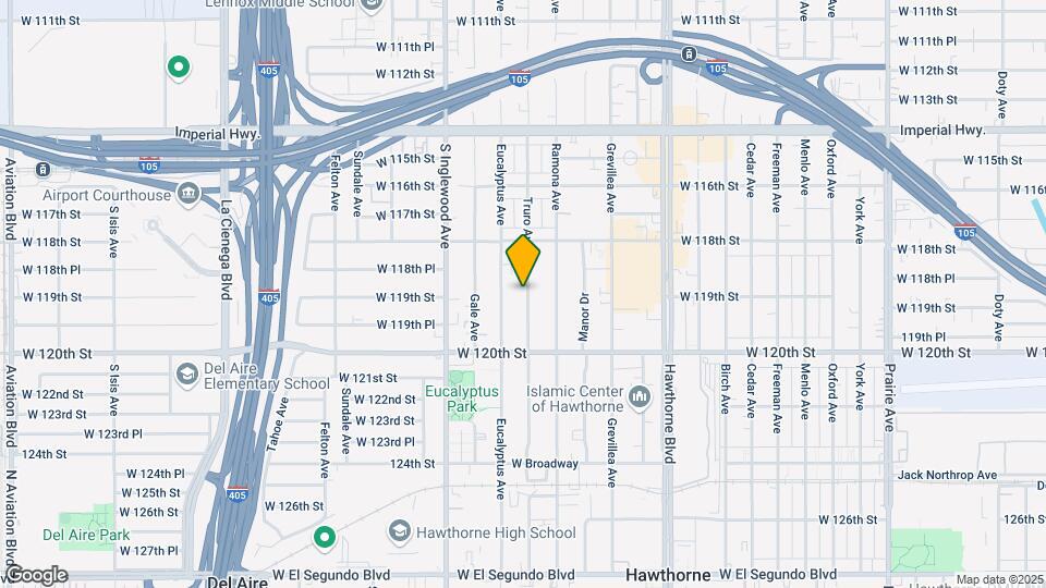 11893 Truro Ave Mapa y Detalles de la Ubicación