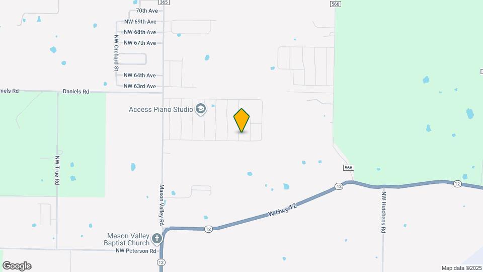 5902 NW Hoover St Map and Location Details