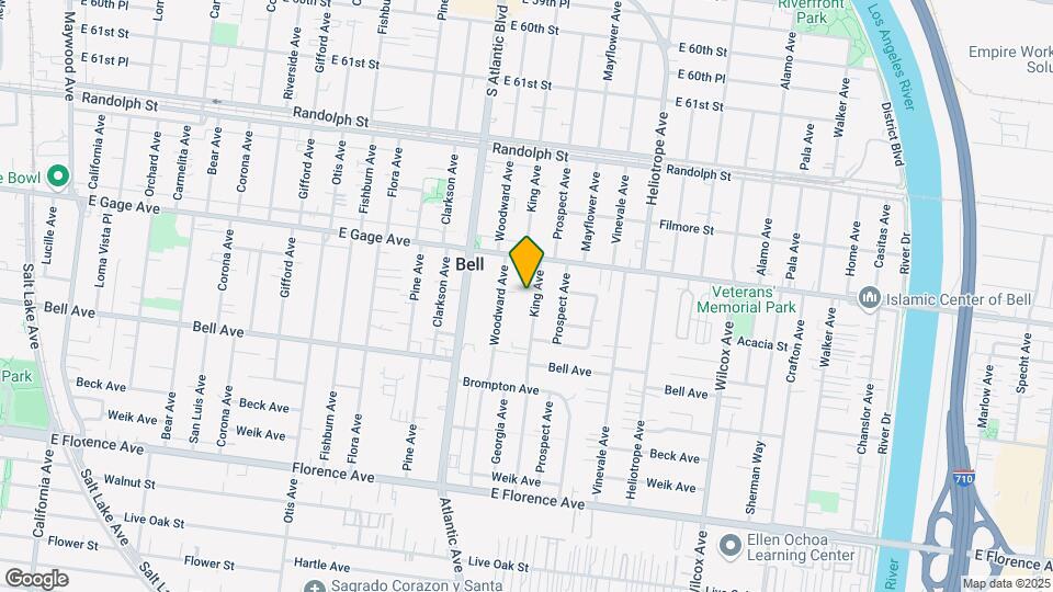 6511 King Ave Map and Location Details